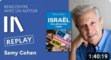 REPLAY : Rencontre avec Samy Cohen