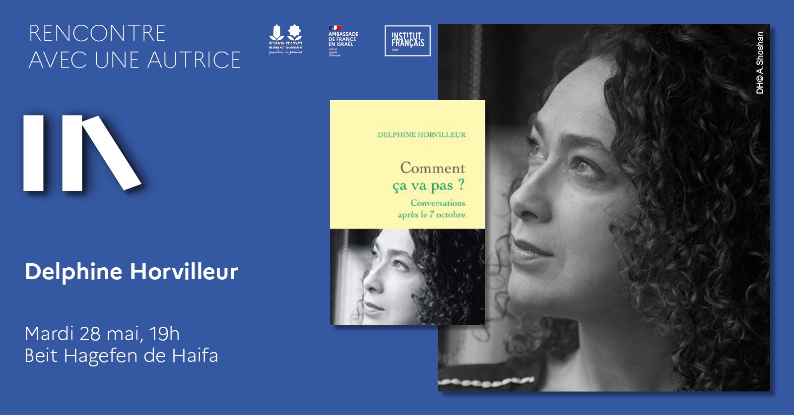 RENCONTRE AVEC UN AUTEUR : Delphine Horvilleur