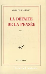 La Défaite de la pensée