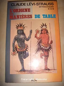 L'origine des manières de la table-