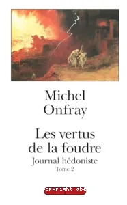 Les vertus de la foudre - Journal hédoniste - Tome 2