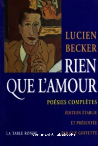 Rien que l'amour - poésies complètes