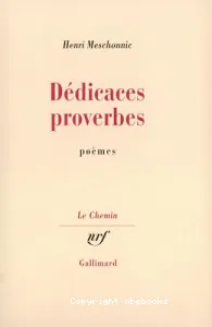 Dédicaces proverbes