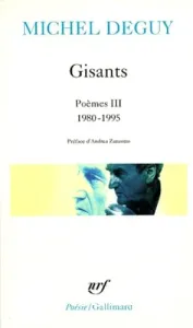 Gisants - Poèmes III 1980-1995