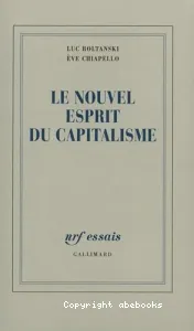 Le Nouvel esprit du Capitalisme