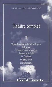 Théâtre complet - Tome 2