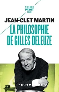 La philosophie de Gilles Deleuze